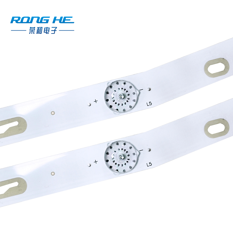 Preço de fábrica MS-L1084, 6 lights 6V com lente óptica triângulo (U Style) Banda de retroluz LED